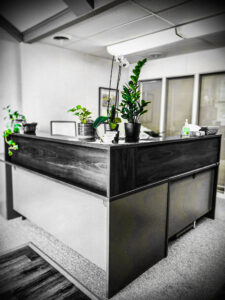 Lobby at Koth Gregory & Nieminski divorce law firm in Bloomington IL